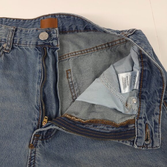 SIMPLE SOCIETY Women's Blue Jeans SIZE 9/29 Wide Leg High Rise Lightweight 30x29 - Picture 10 of 16